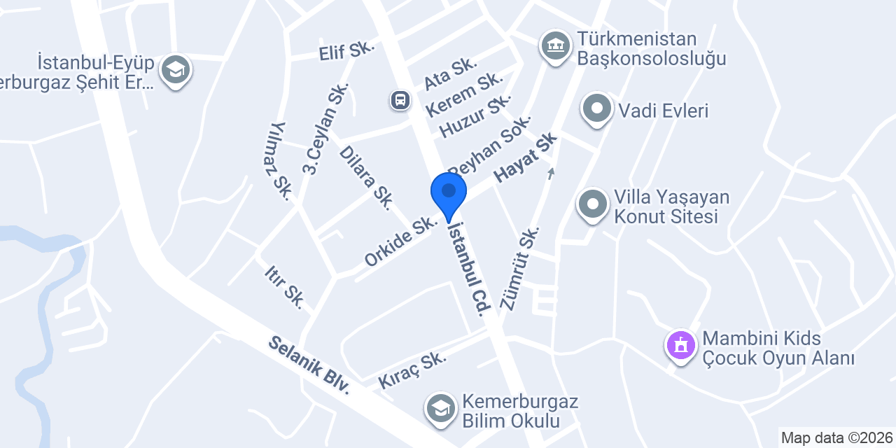 IŞIKLAR MIS KÖFTE konumu