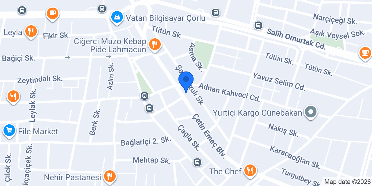 sedans AKADEMİ konumu