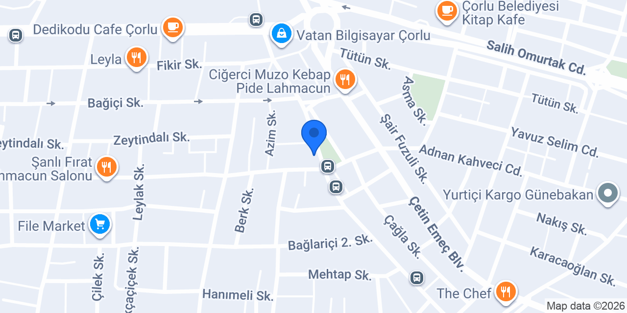 Şımarık Döner Muhittin Mahallesi konumu