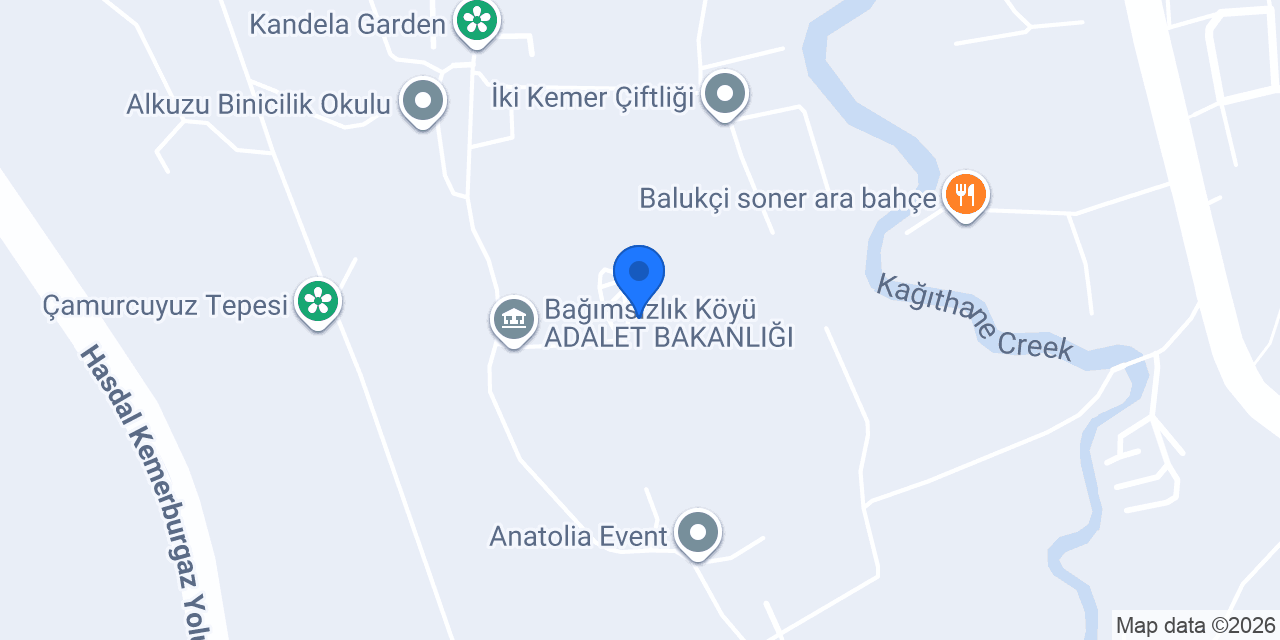İnanoğlu Köpek Eğitim Merkezi konumu