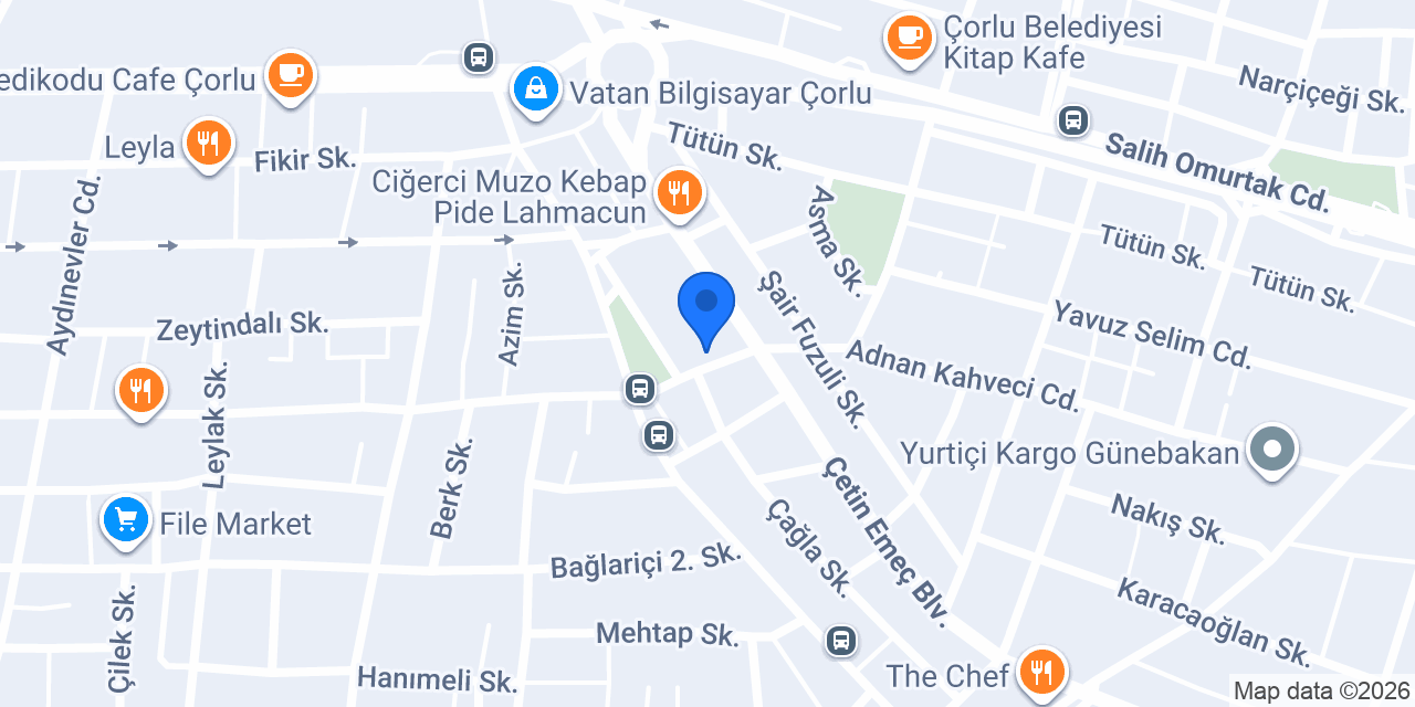 Akay Eczanesi konumu