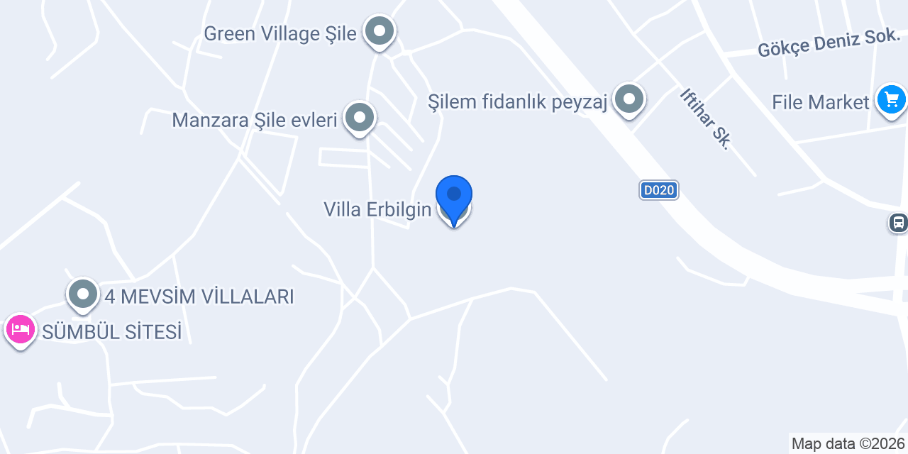 Villa Erbilgin konumu