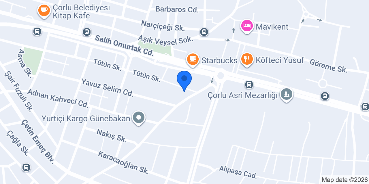 Domino's Pizza Çorlu konumu