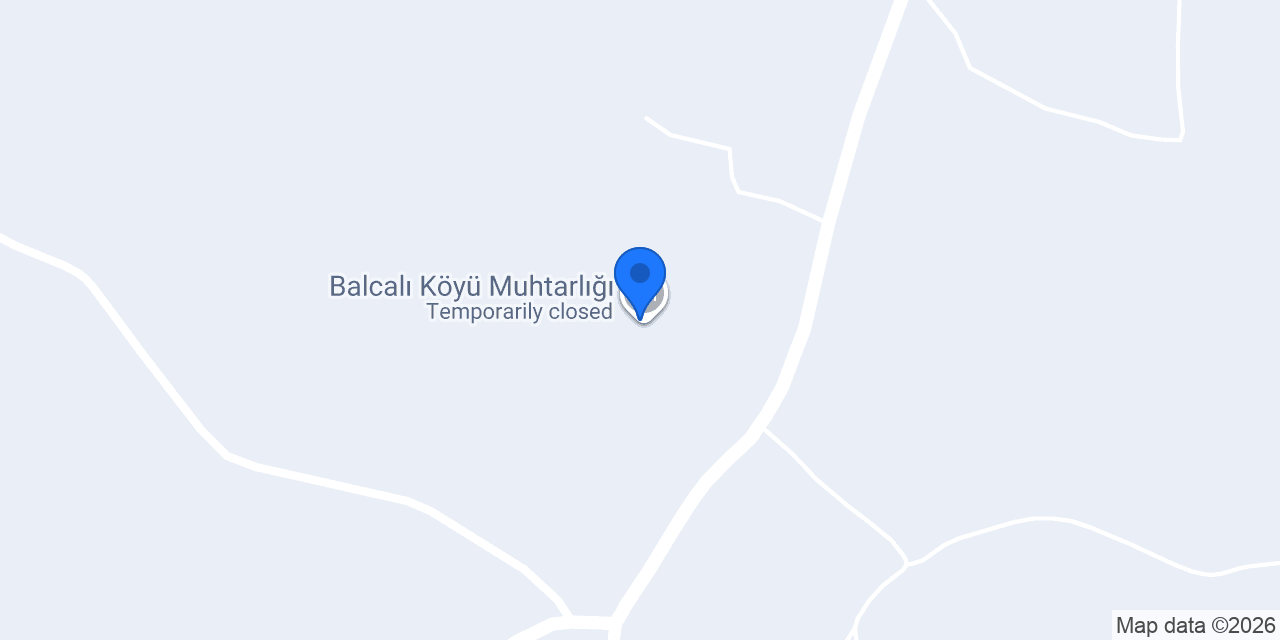Balcalı Köyü Muhtarlığı konumu