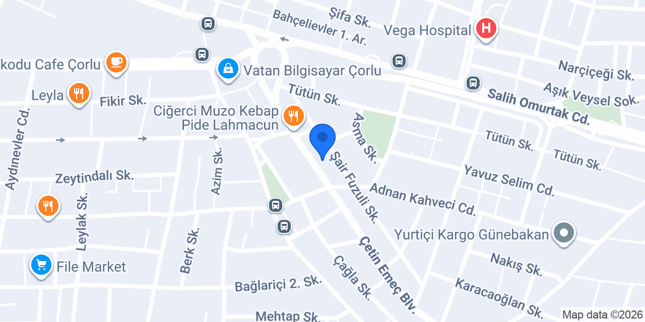 E.D. Bayan Kuaförü ve Güzellik Merkezi konumu