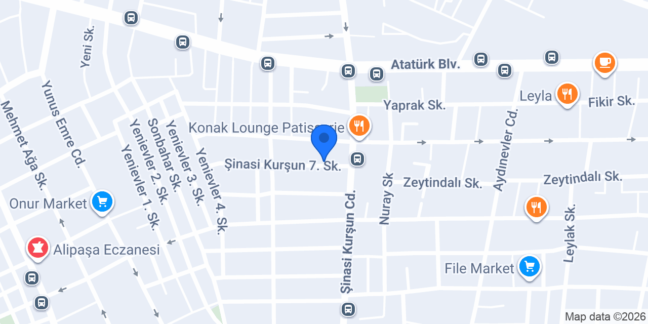 Manolya Terzi ve Dikim Evi konumu