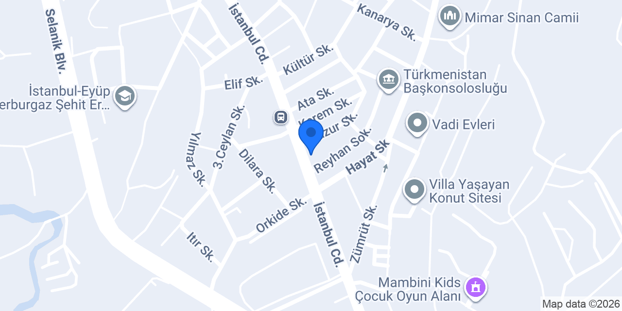 1A Point Tekel & Şarküteri konumu