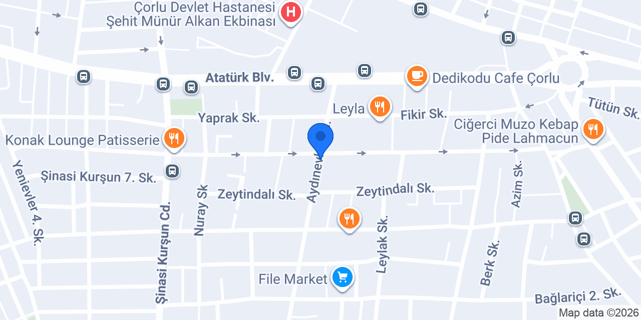 ANDA PROTEZ TIRNAK konumu