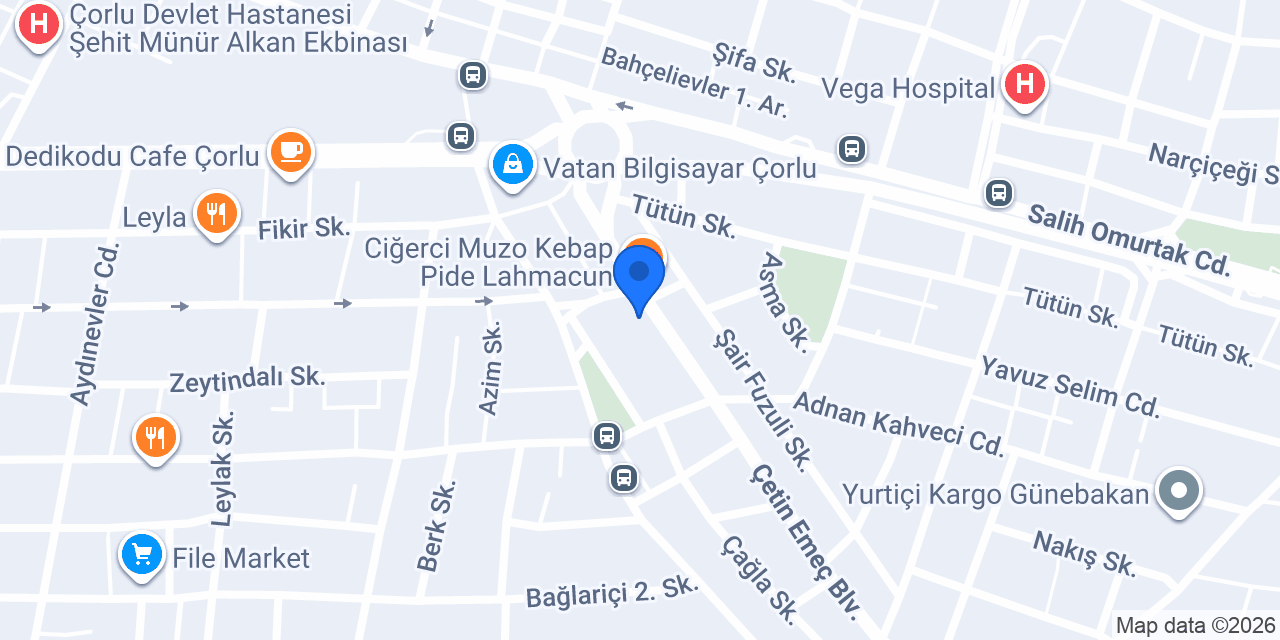 Namlı karaköy börekçisi konumu