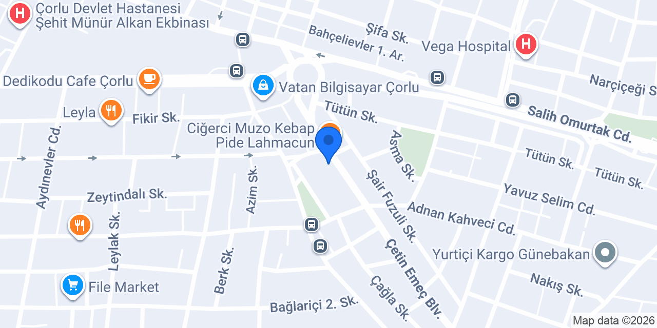 Lalezar Pastanesi konumu