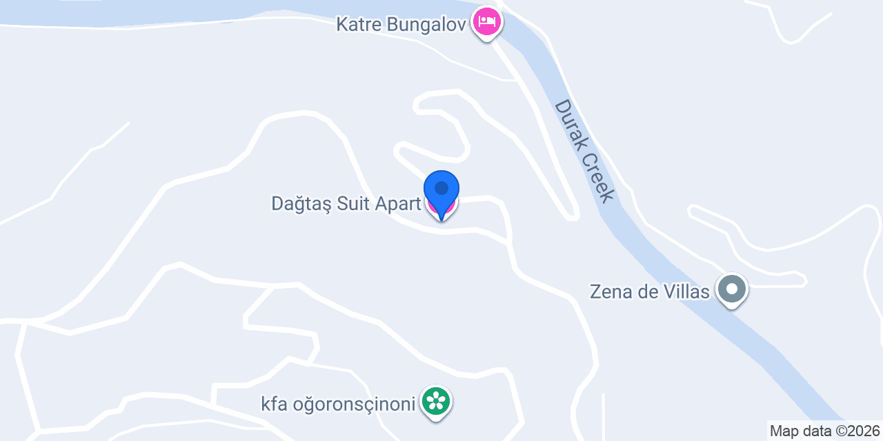 Dağtaş Suit Apart konumu