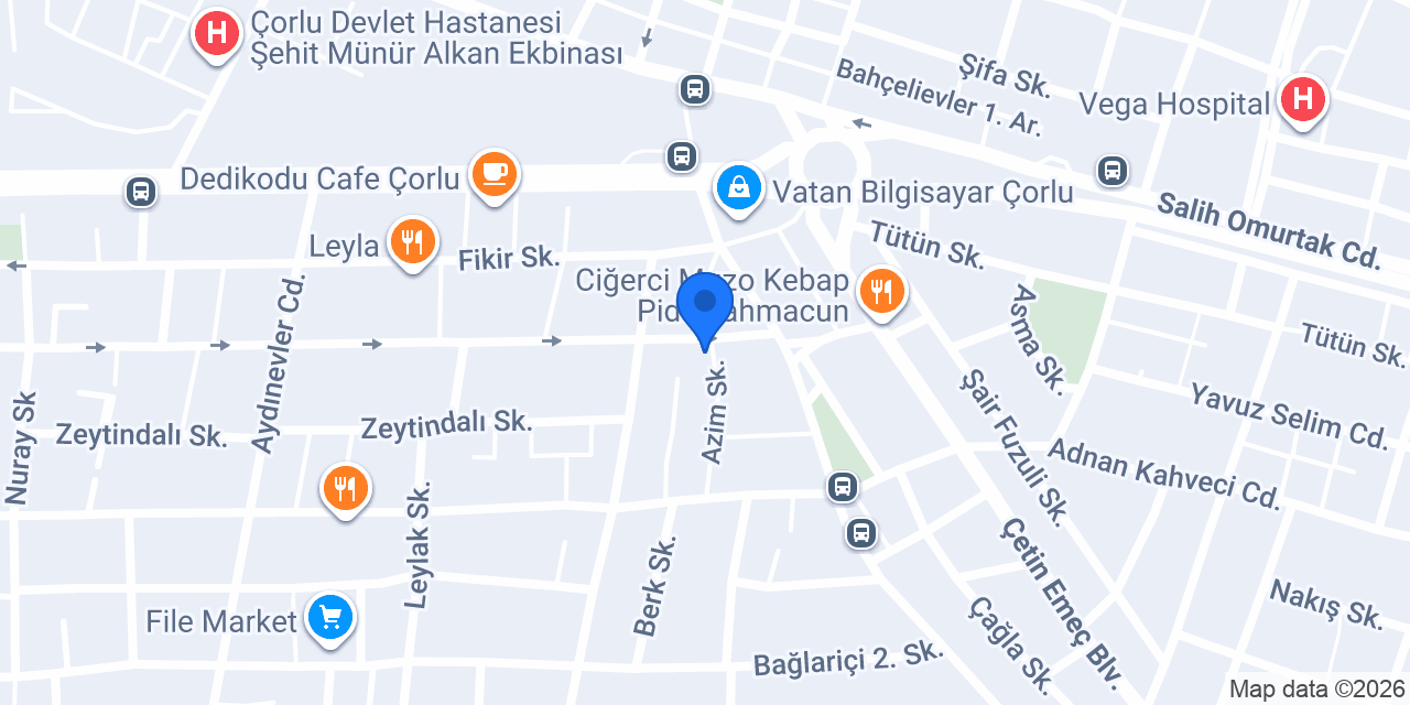 AYAZ TERZİ konumu