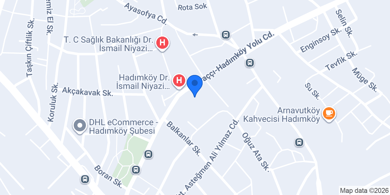 Hadımköy İlkokulu konumu