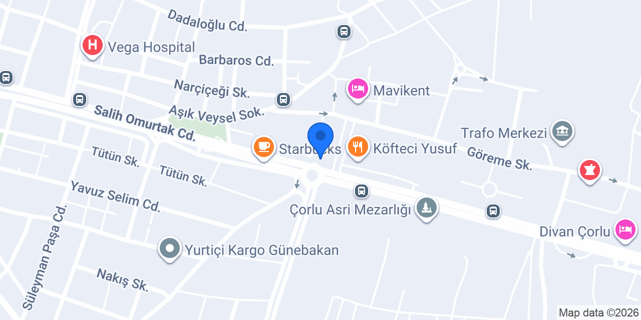 Petrol Ofisi konumu