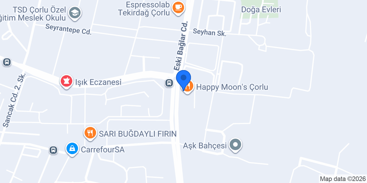 TURYAP ÇORLU EMLAK KONUTLARI konumu