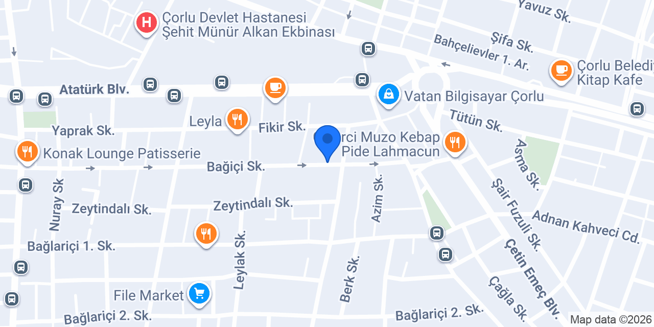 BAYKUŞ FAL CAFE konumu