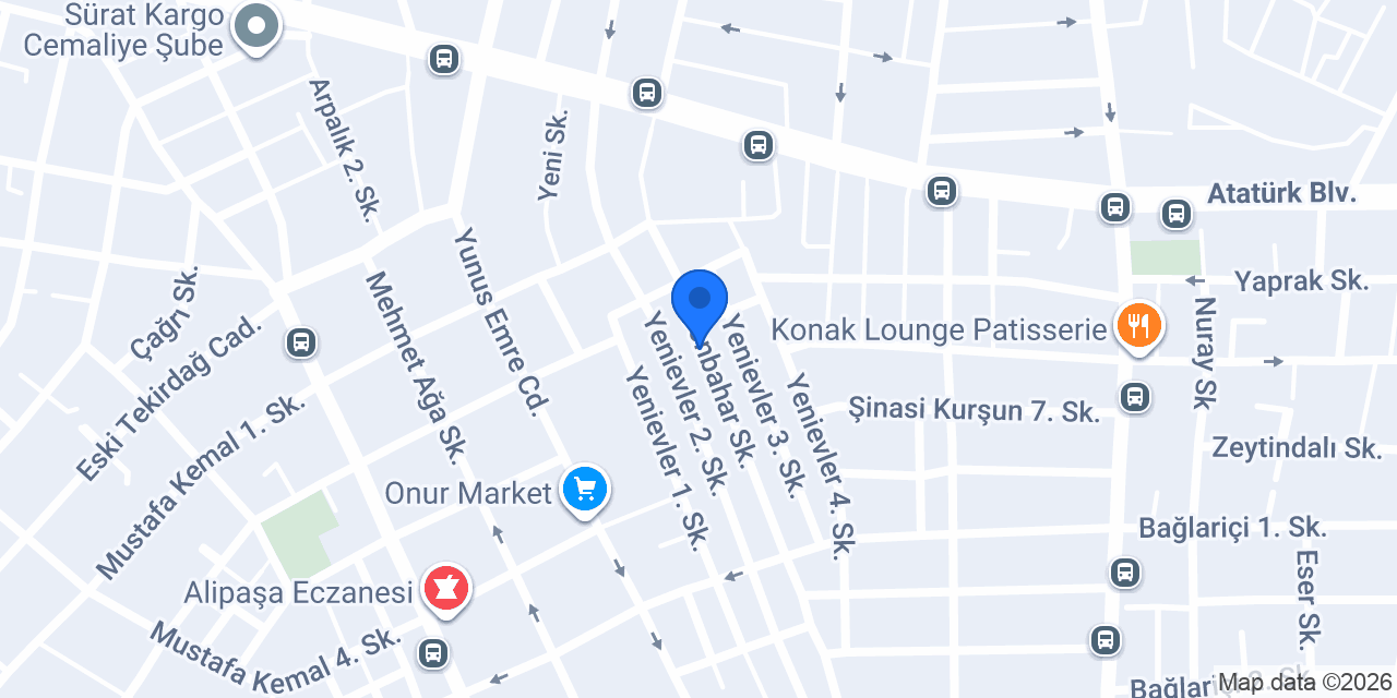 Çorlu Atakan elektrik konumu
