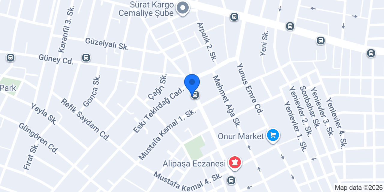 Tekirdağ Ayaz Nakliyat konumu