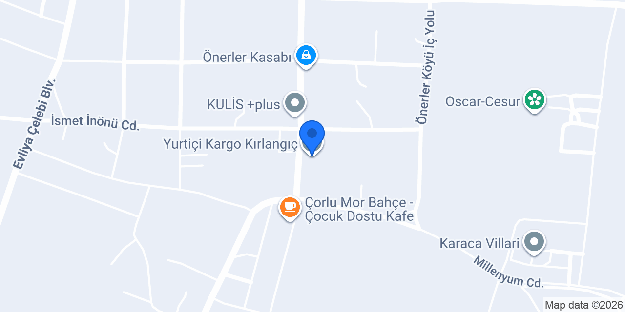 Yurtiçi Kargo Kırlangıç konumu