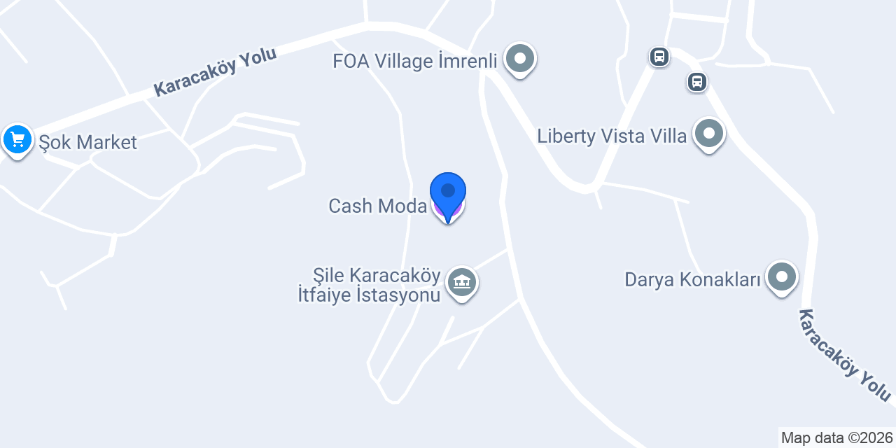Cash Moda konumu