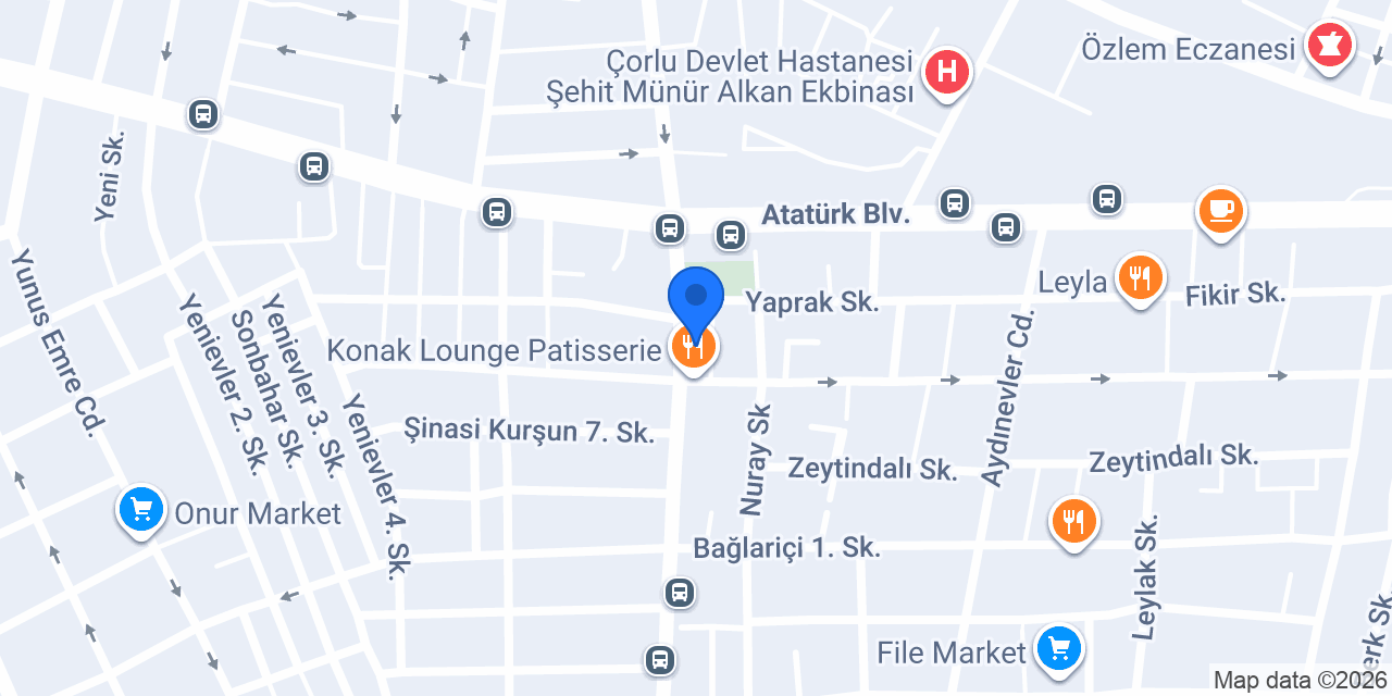 Nostalji Çiçekcilik konumu