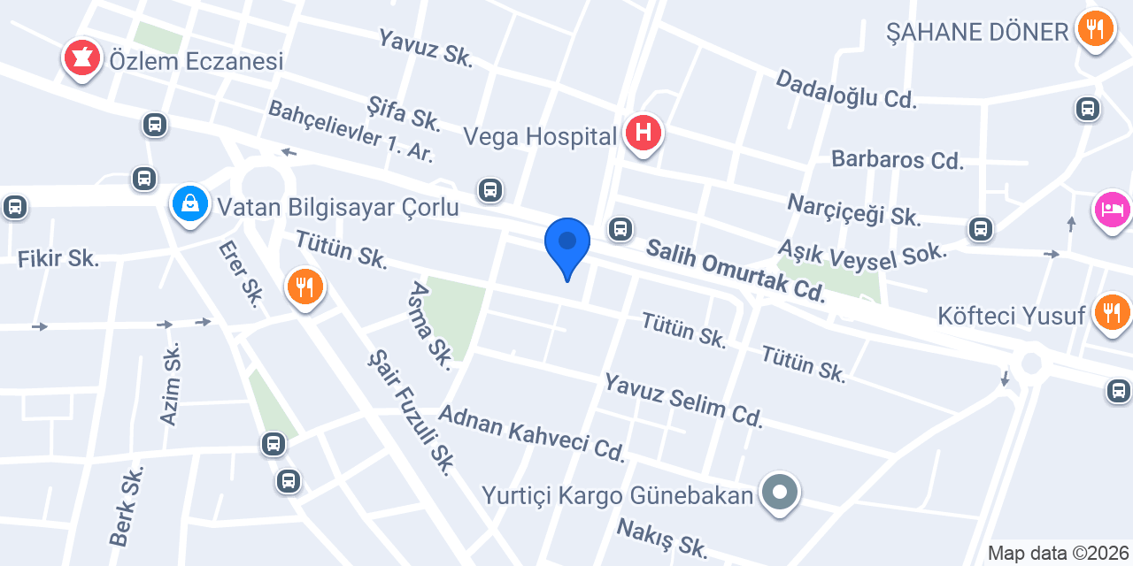 Uzman Klinik Psikolog Ekin Alan Şaşmaz konumu