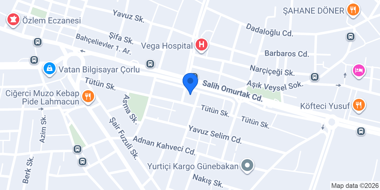 Sultan Nur Uğur Beslenme ve Diyet Danışmanlığı konumu