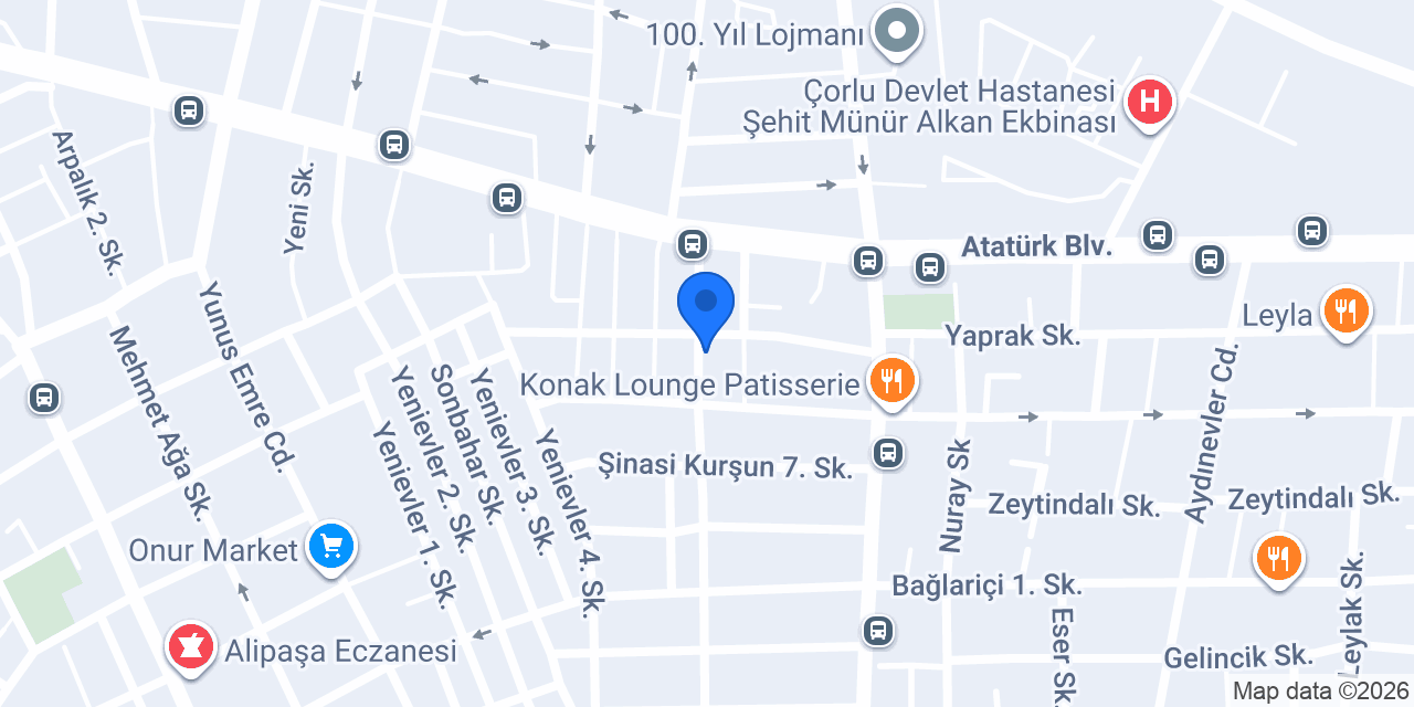 Şamiözen Eczanesi konumu