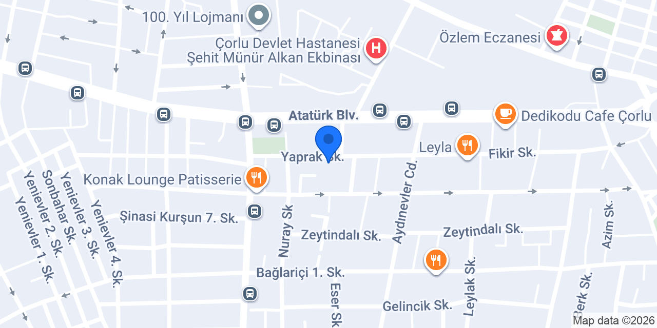 Aktan inşaat konumu