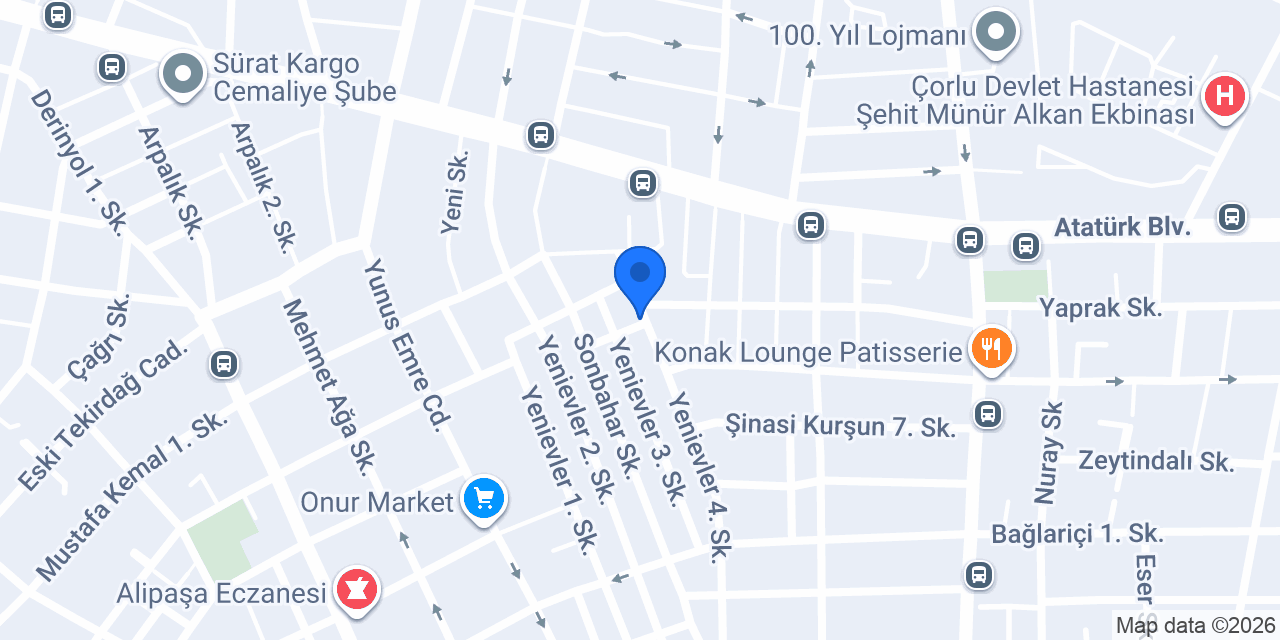 ENİS OKTAY PREMİUM SALON konumu