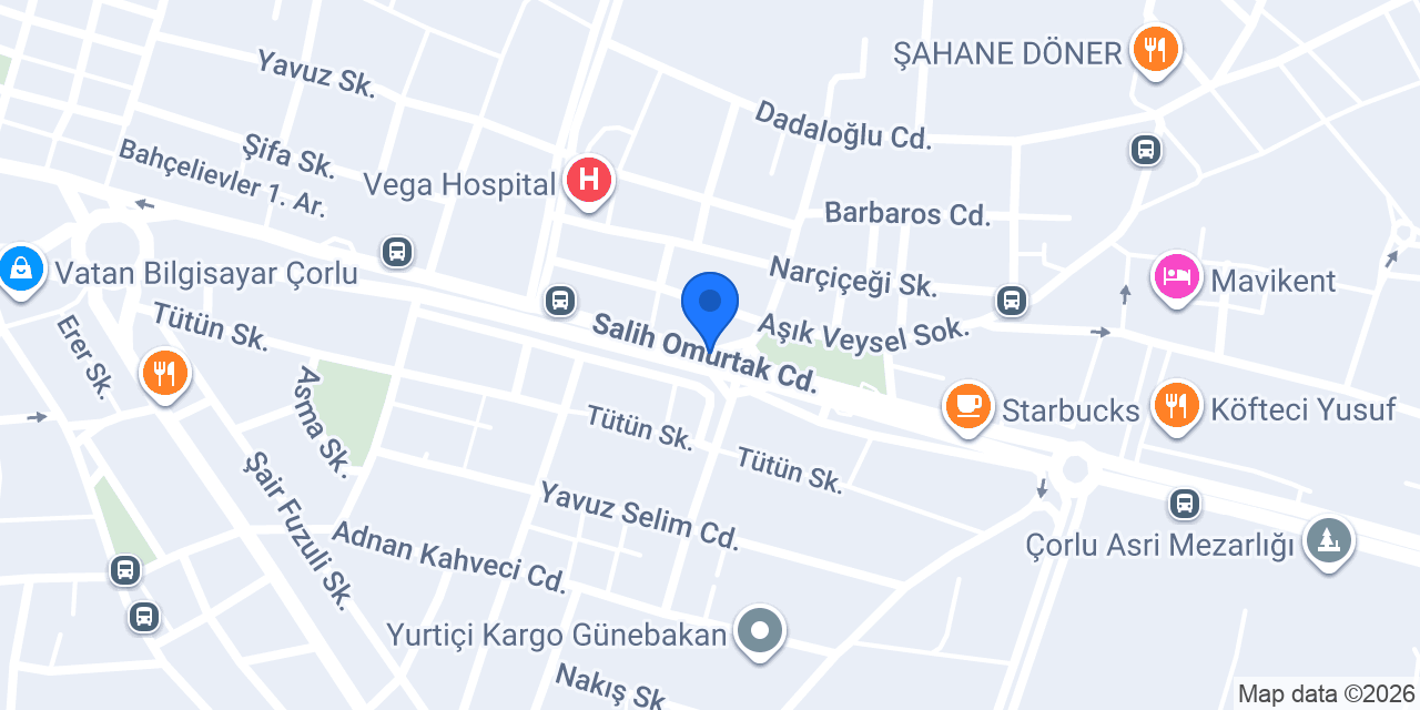 Yön Alışveriş Merkezi konumu
