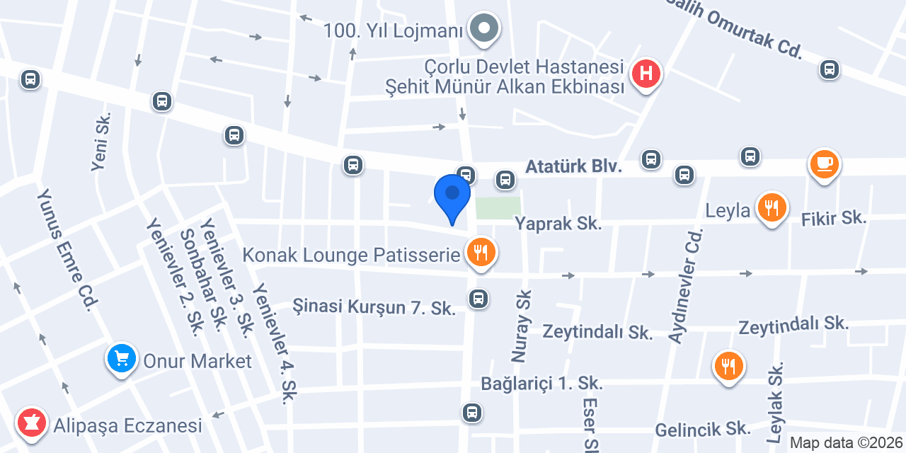 ÖNDER ELEKTRİK ( Çorlu Elektrikçi ) konumu