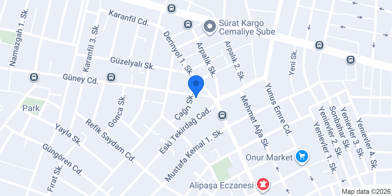 FUAR MOBİLYA ÇORLU konumu
