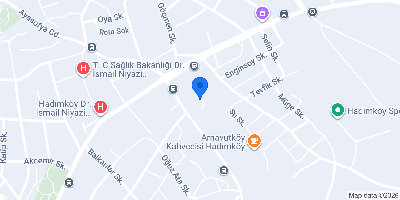 Otel İstasyon konumu