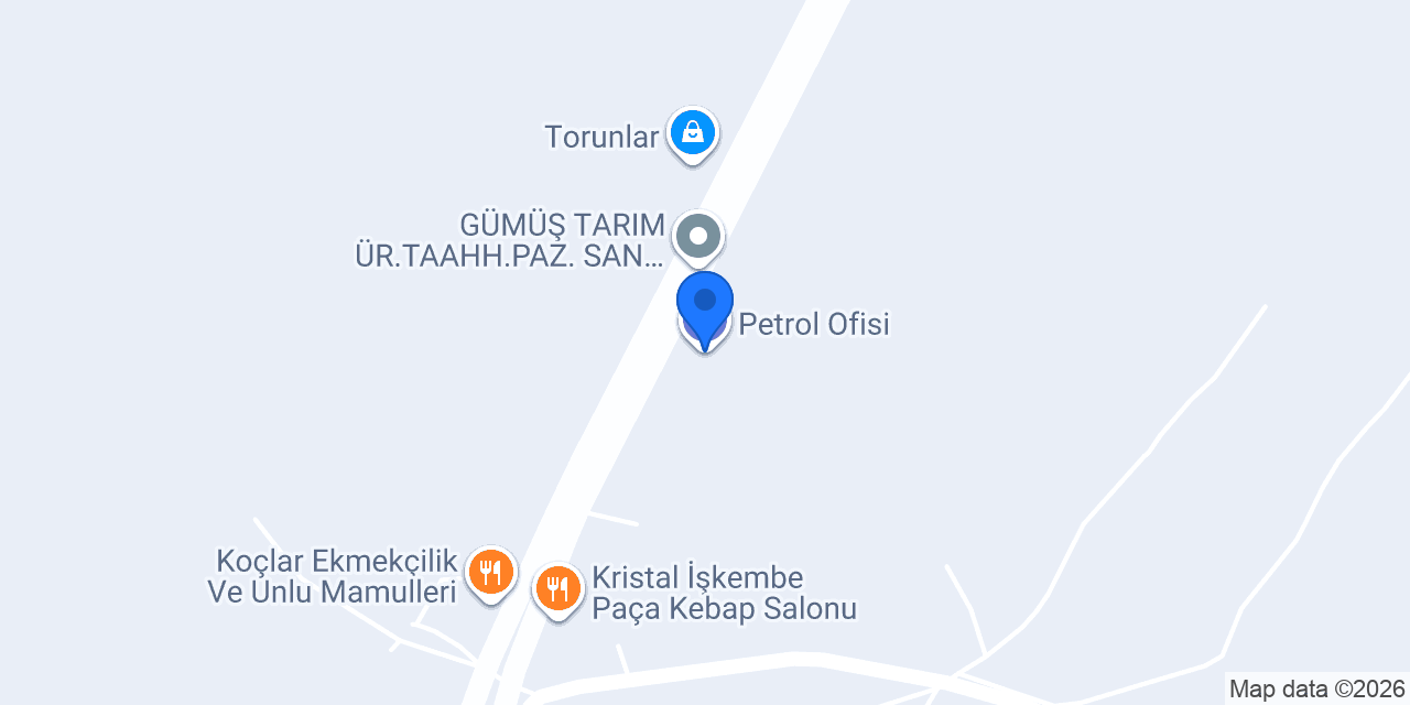 Petrol Ofisi konumu