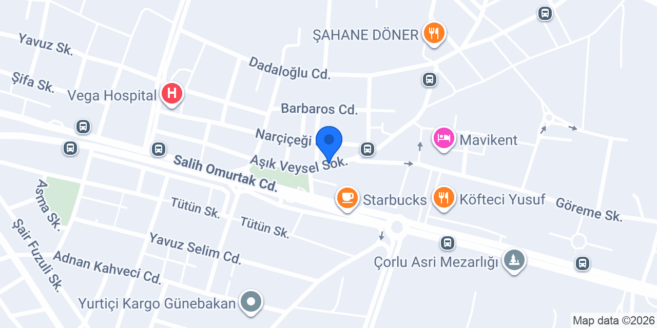 Pembe Mavi Kreş Ve Gündüz Bakım Evi konumu