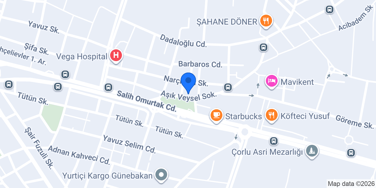 Madamfer Bayan Butik konumu