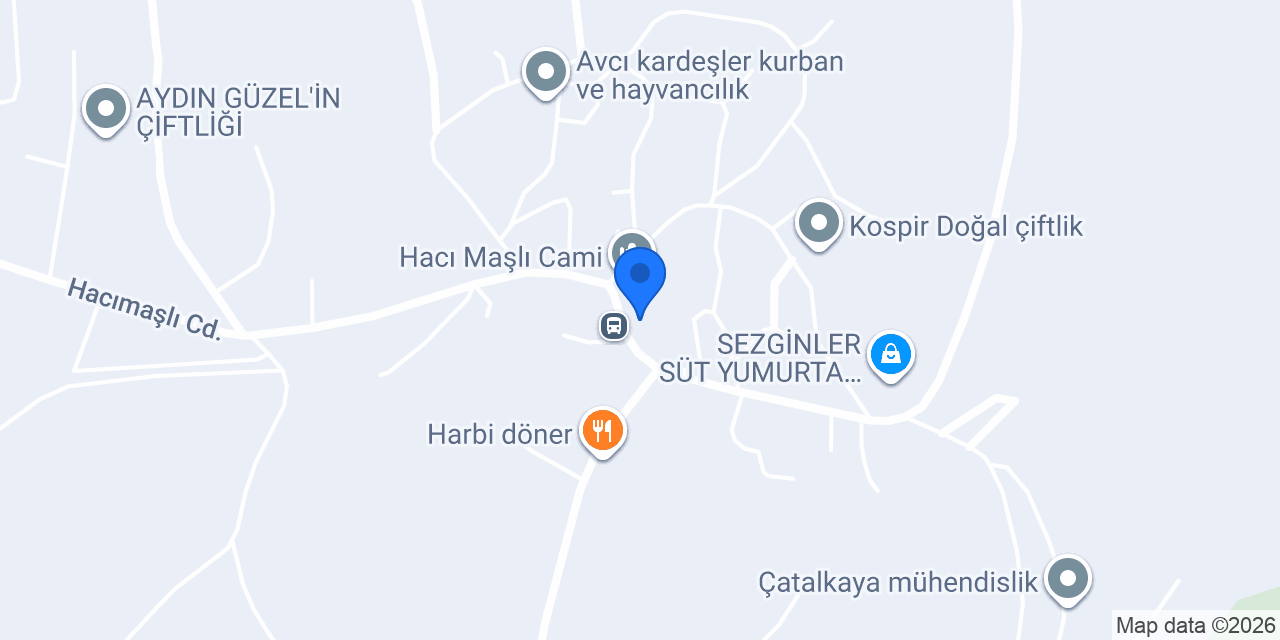 Balamcan vinç konumu