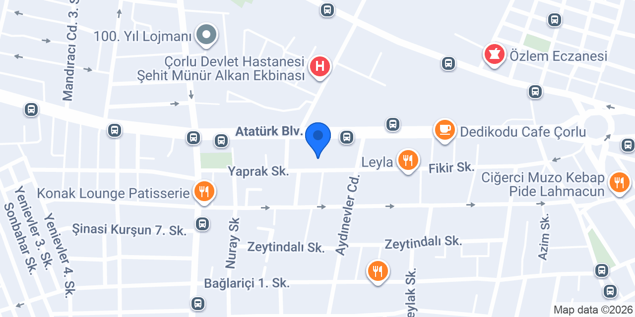 Mert Tekstil konumu