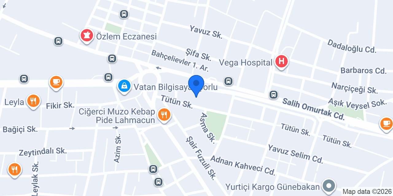 Çilek Odası | Çorlu konumu