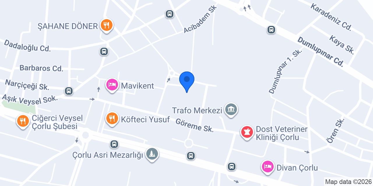 Çağlayan Sitesi,Çorlu konumu
