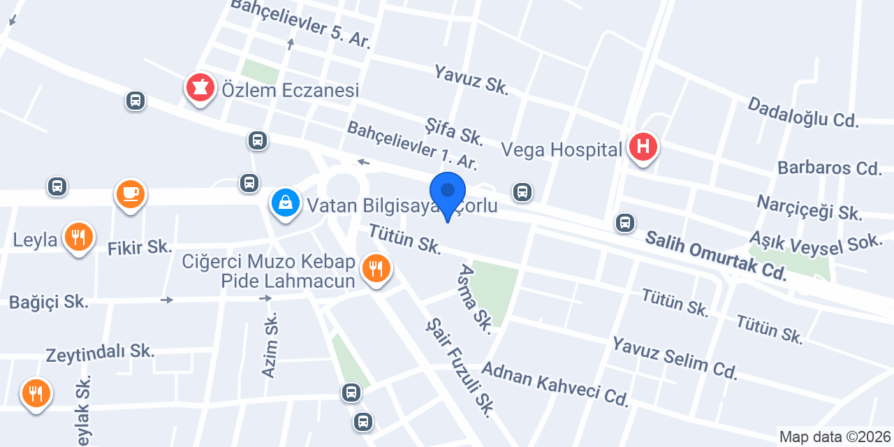 BUTİK MOBİLYA CENTER konumu