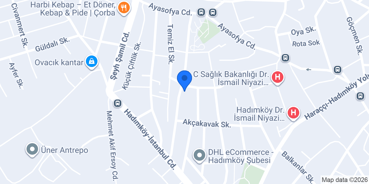 Ayar İnşaat konumu