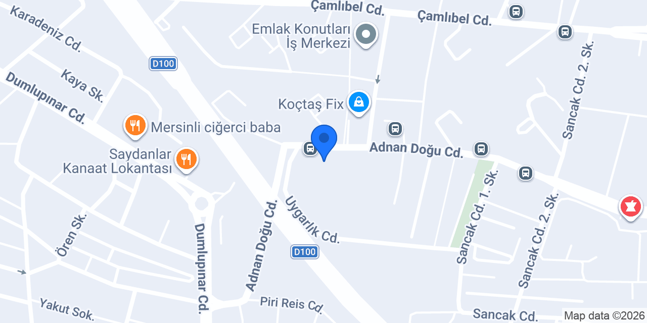 Çorlu American Vip Dil Kursu konumu