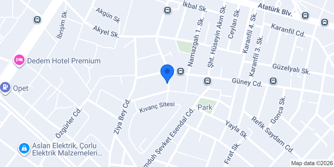 Kıvanç Taksi konumu
