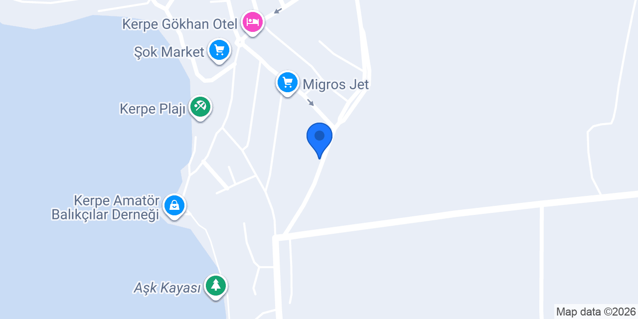 Asiris Çadır Kamp konumu