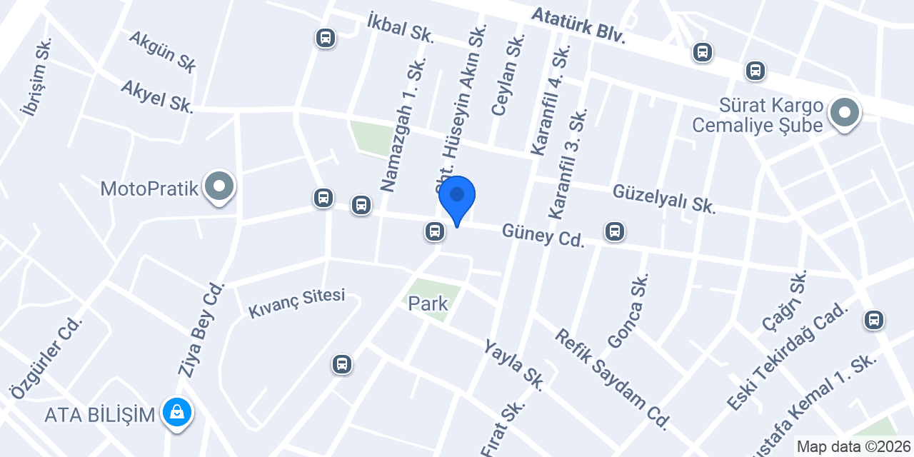 AKIN KIRTASİYE konumu