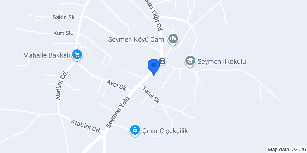 CANTEKİN AKARYAKIT konumu