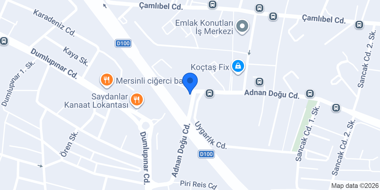 BABATAŞ nakliyat konumu