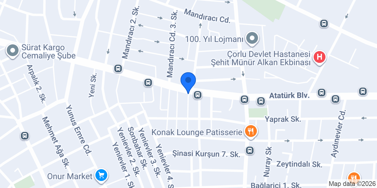 Filo Rent A Car konumu